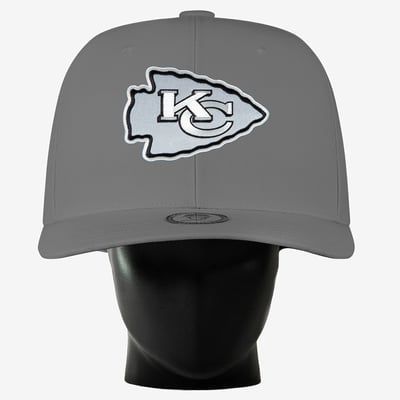 Kansas City Chiefs Noggin Boss Unisex Big Hat - Gray